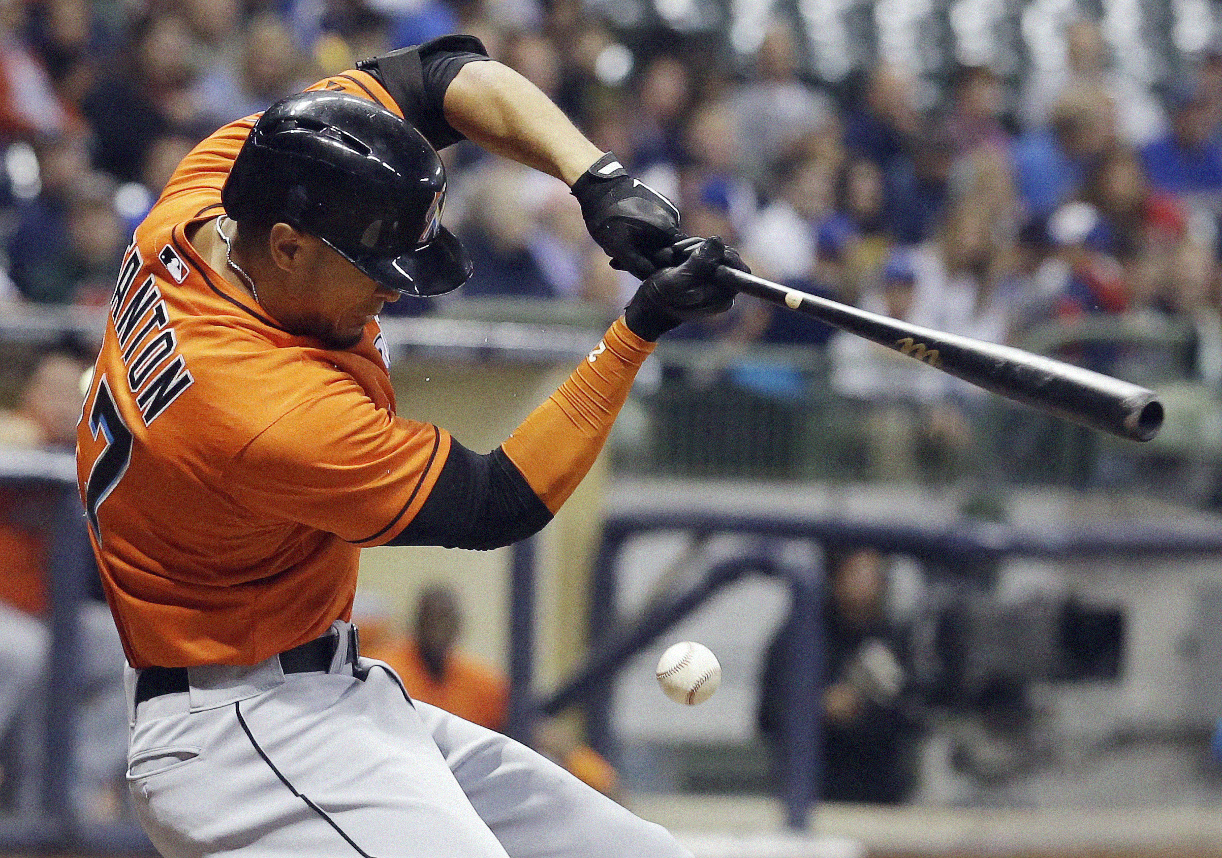 Injured Marlins star Stanton finished for season