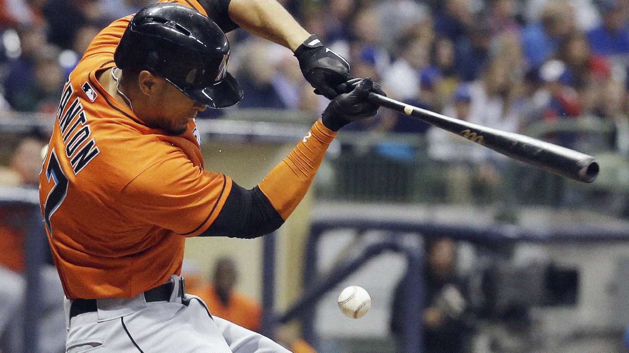 Injured Marlins star Stanton finished for season