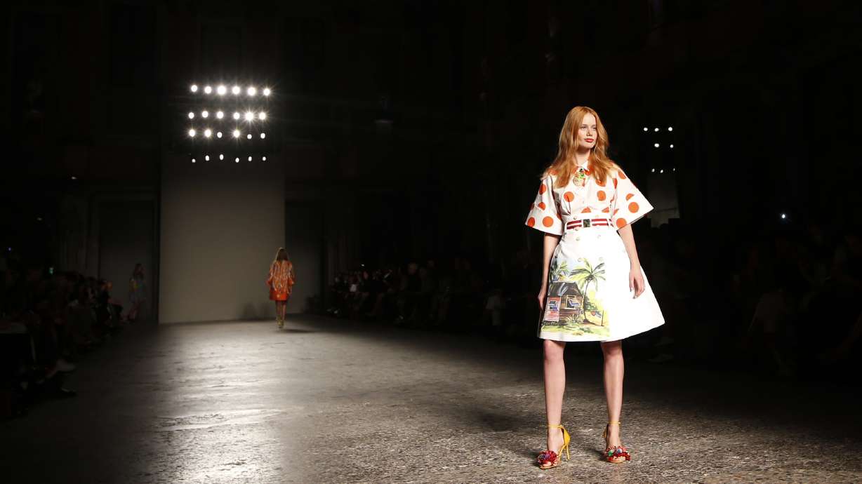 Gucci opens fashion week with hippy chic looks