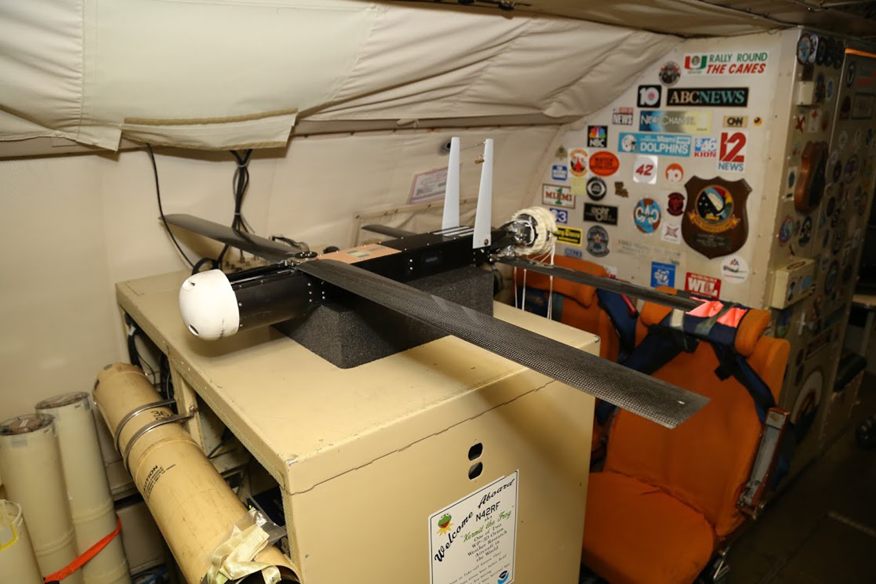 Hurricane Edouard right environment for drone test