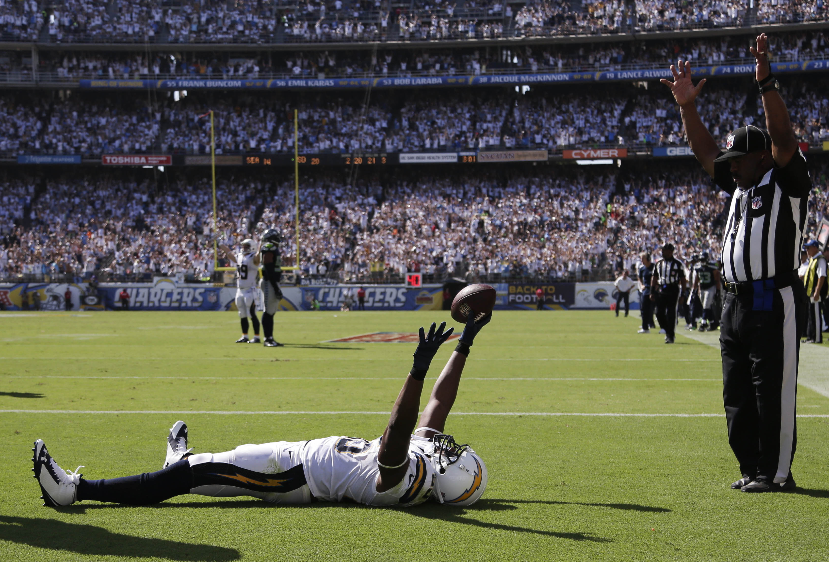 Gates still a slam dunk for Chargers at age 34