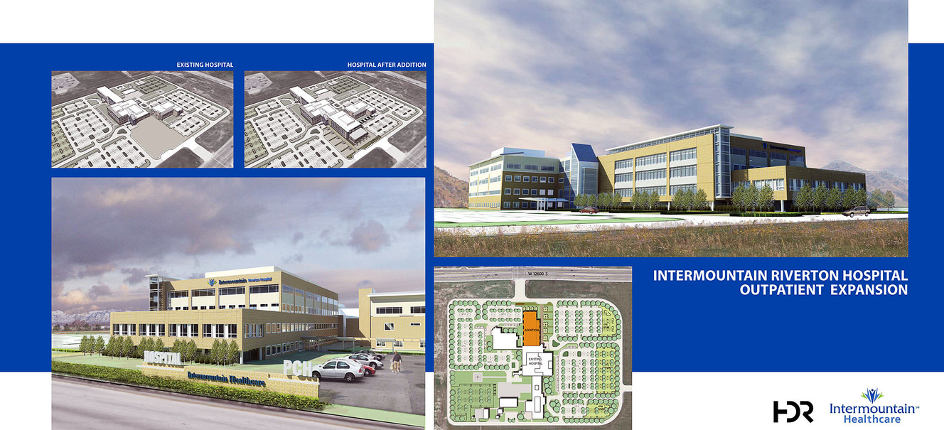 Intermountain Riverton Hospital outpatient expansion rendering (Photo: Intermountain Healthcare)