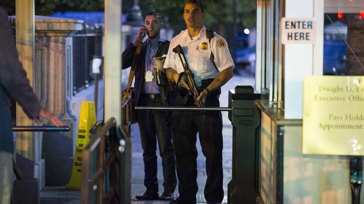 Fence-jumper makes it into the White House
