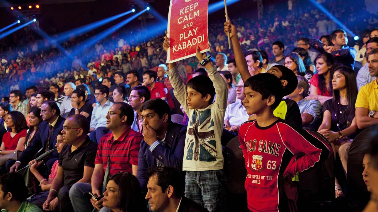 Ancient Indian sport of kabaddi gains popularity