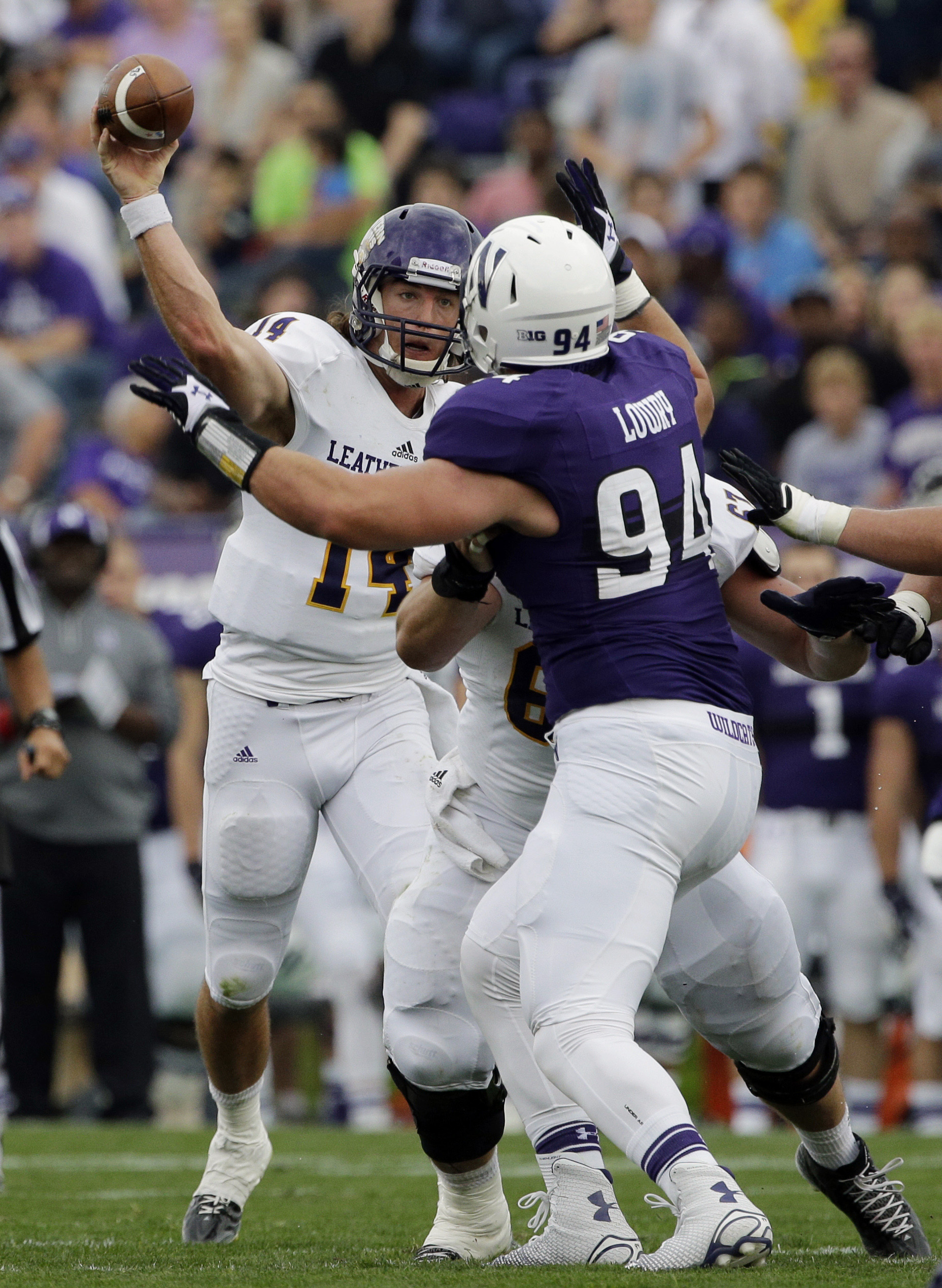 Northwestern beats Western Illinois 24-7