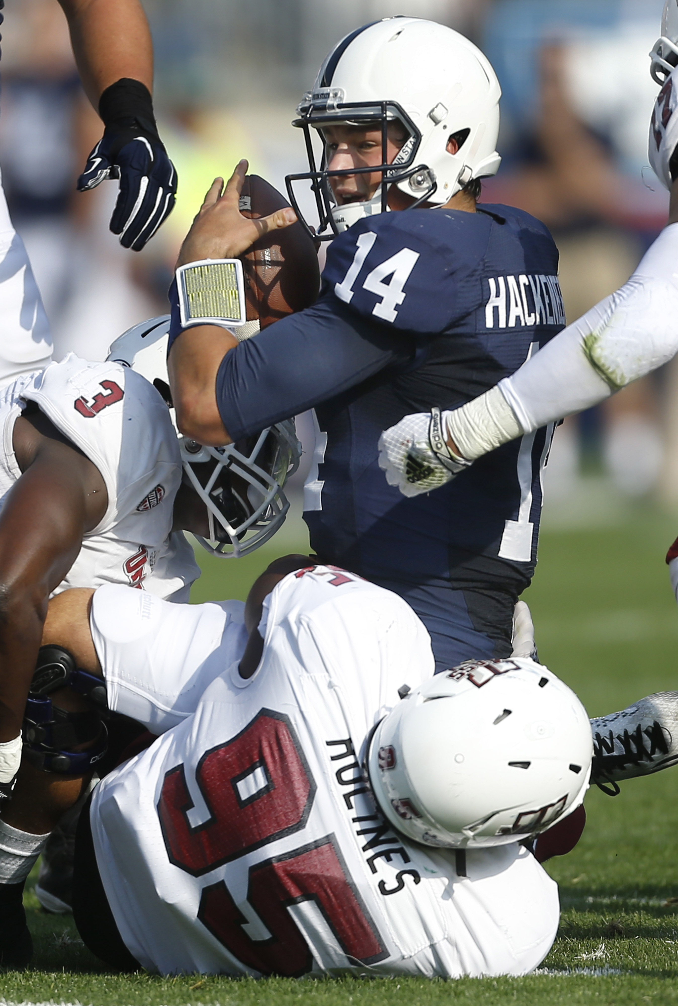Penn State powers past UMass, 48-7
