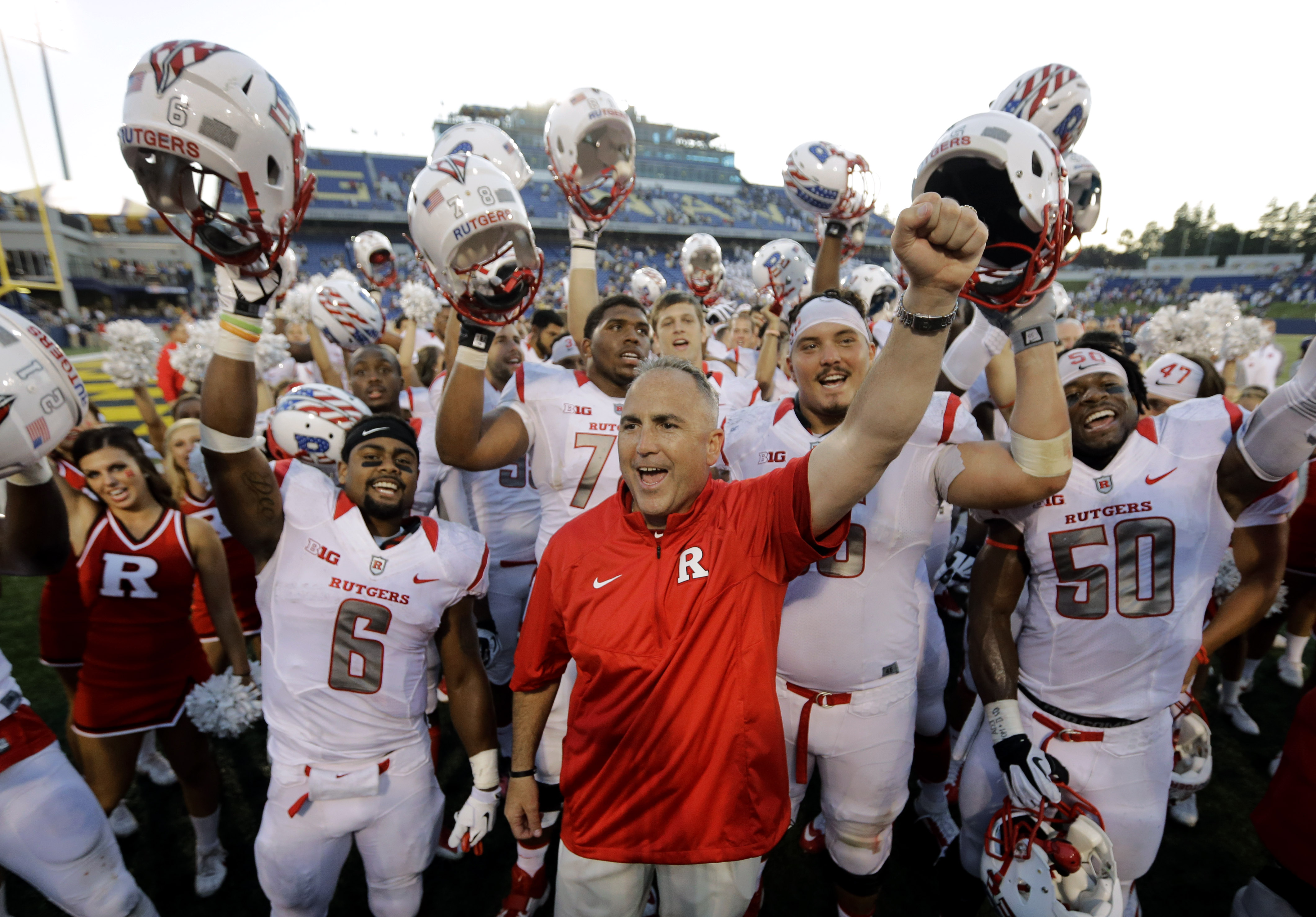 Goodwin TD helps Rutgers beat Navy 31-24