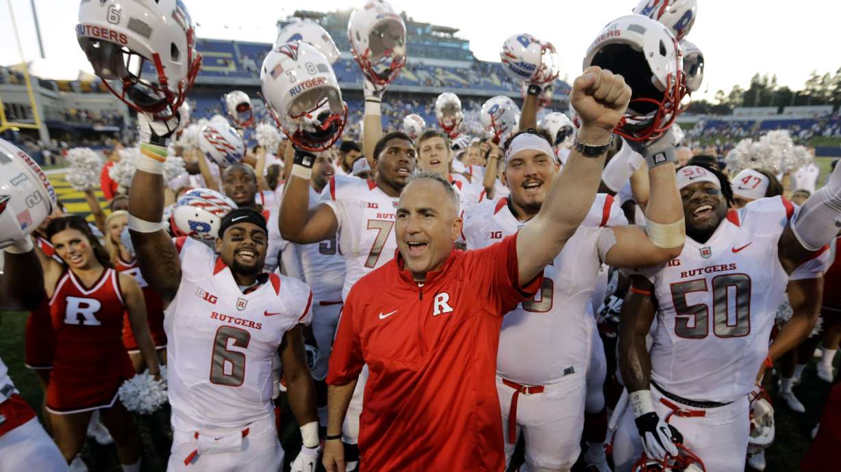 Goodwin TD helps Rutgers beat Navy 31-24