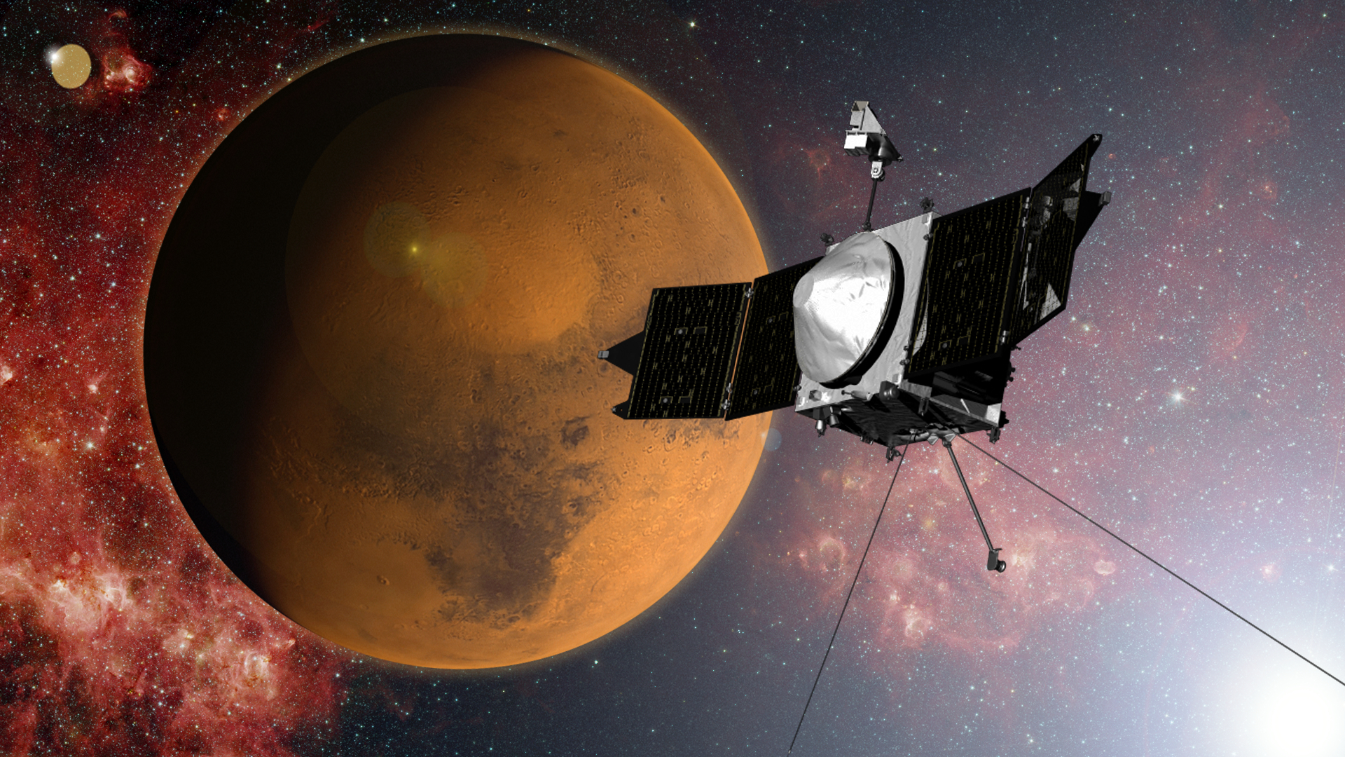 NASA's Maven explorer arrives at Mars after year