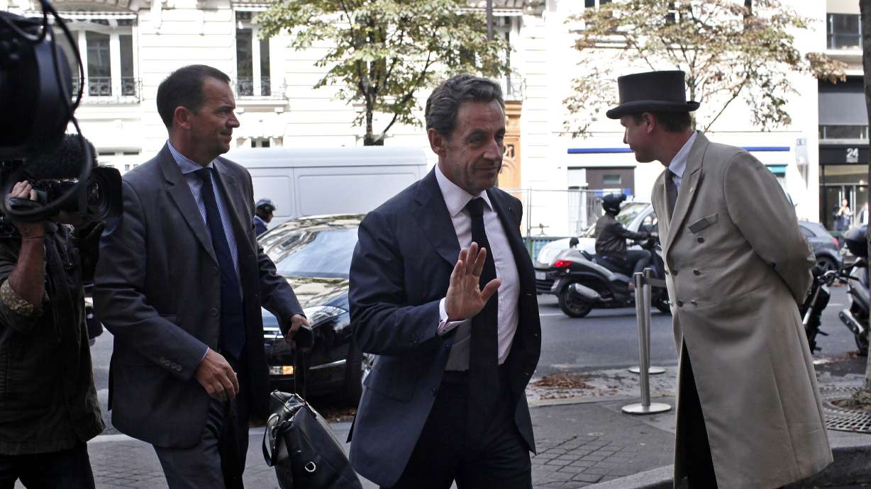 France's Sarkozy makes comeback TV appearance