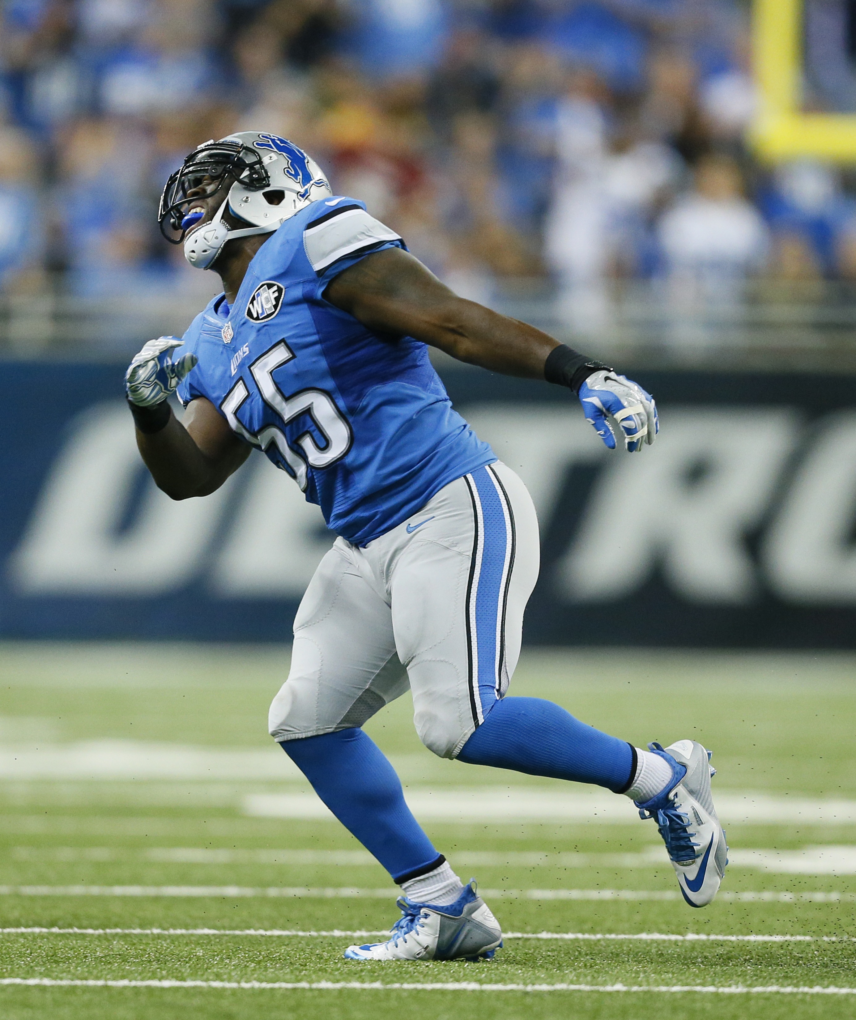 Lions lose LB Tulloch for season to ACL injury