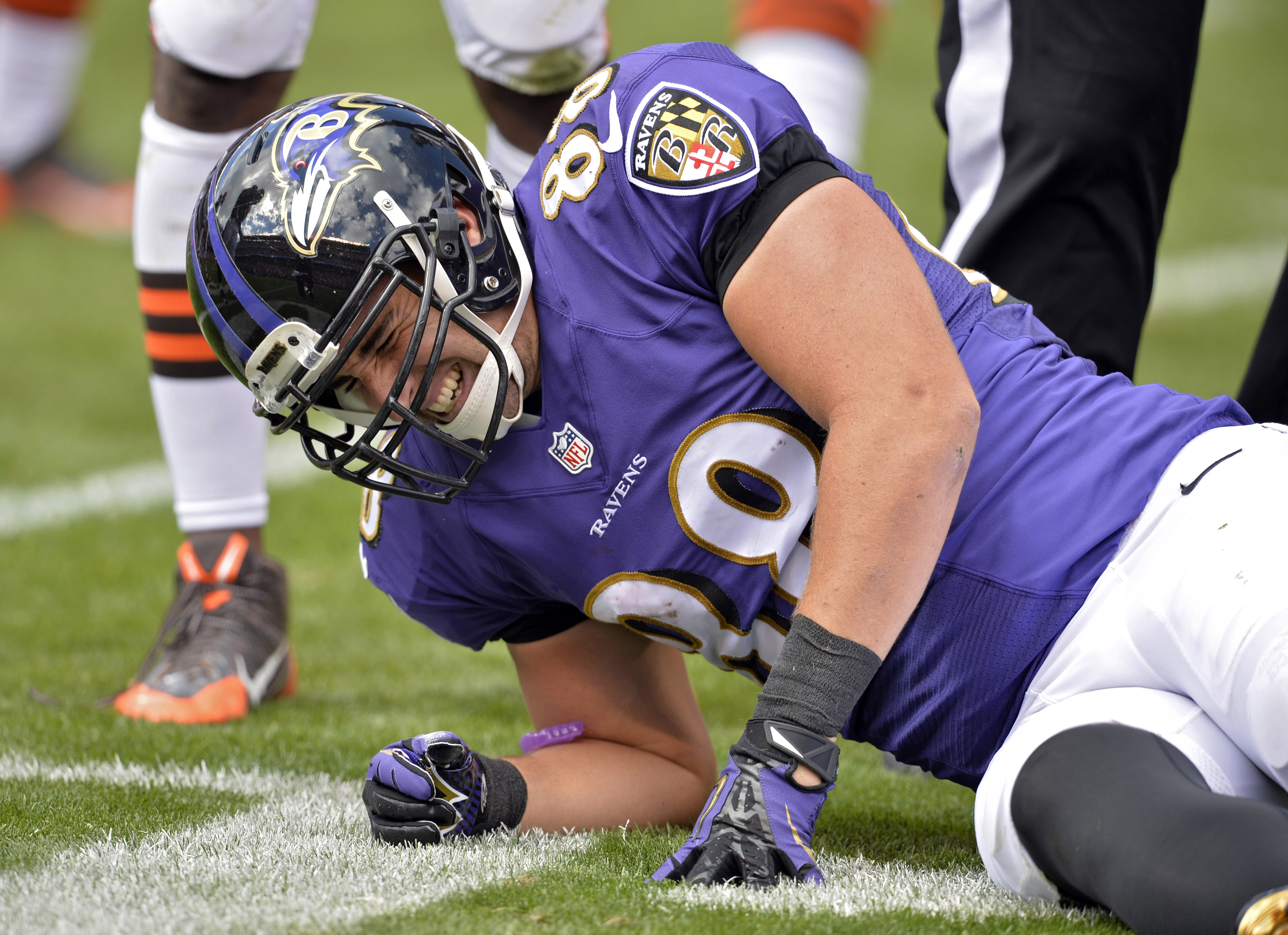 Ravens tight end Pitta has surgery, out for season