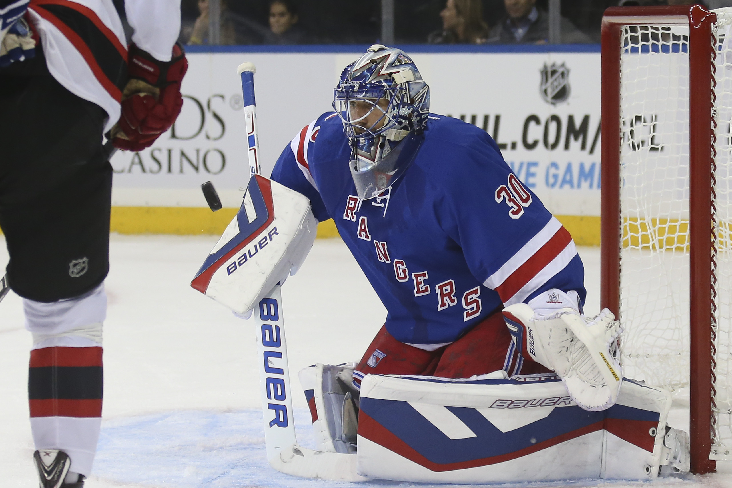 Ryder scores 2 goals; Devils top Rangers 5-4