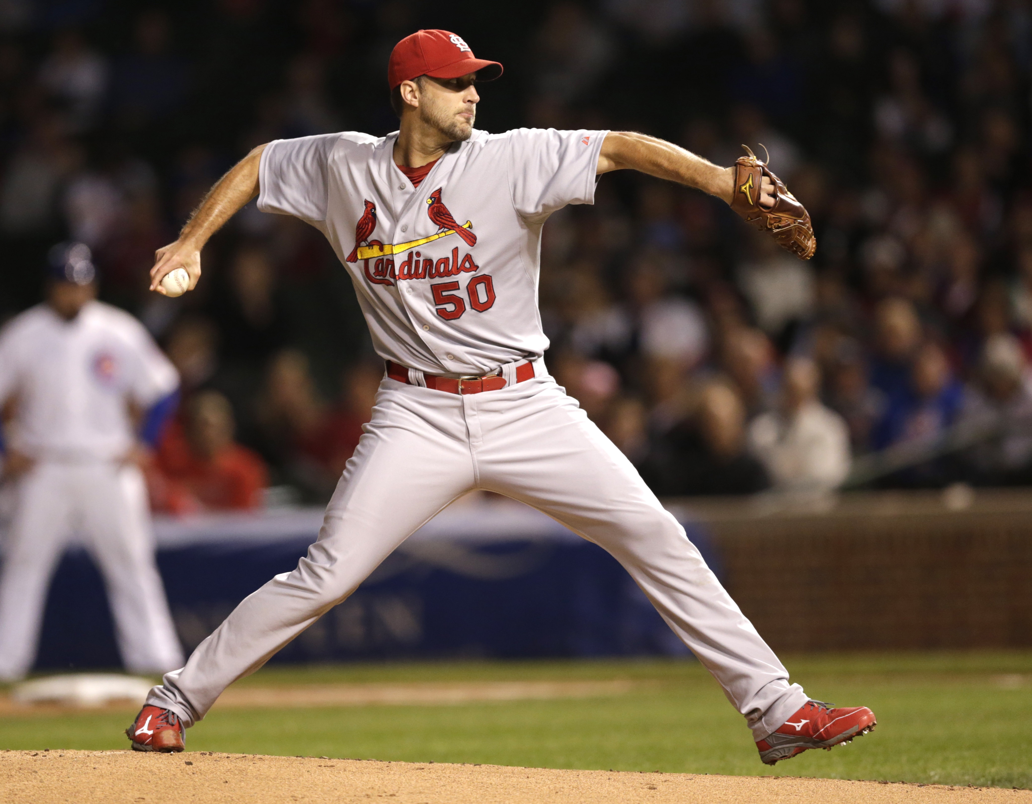 Wainwright wins 20th, Cardinals beat Cubs 8-0