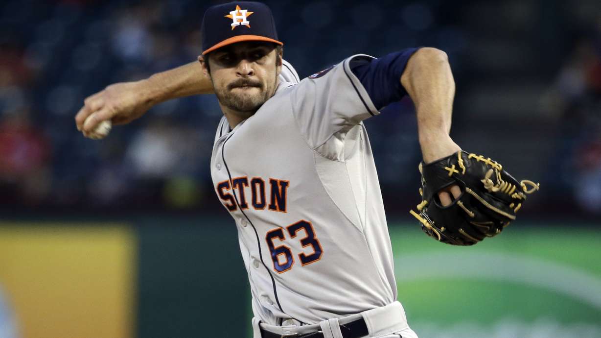 Tropeano, Astros lose 4-3 to Rangers