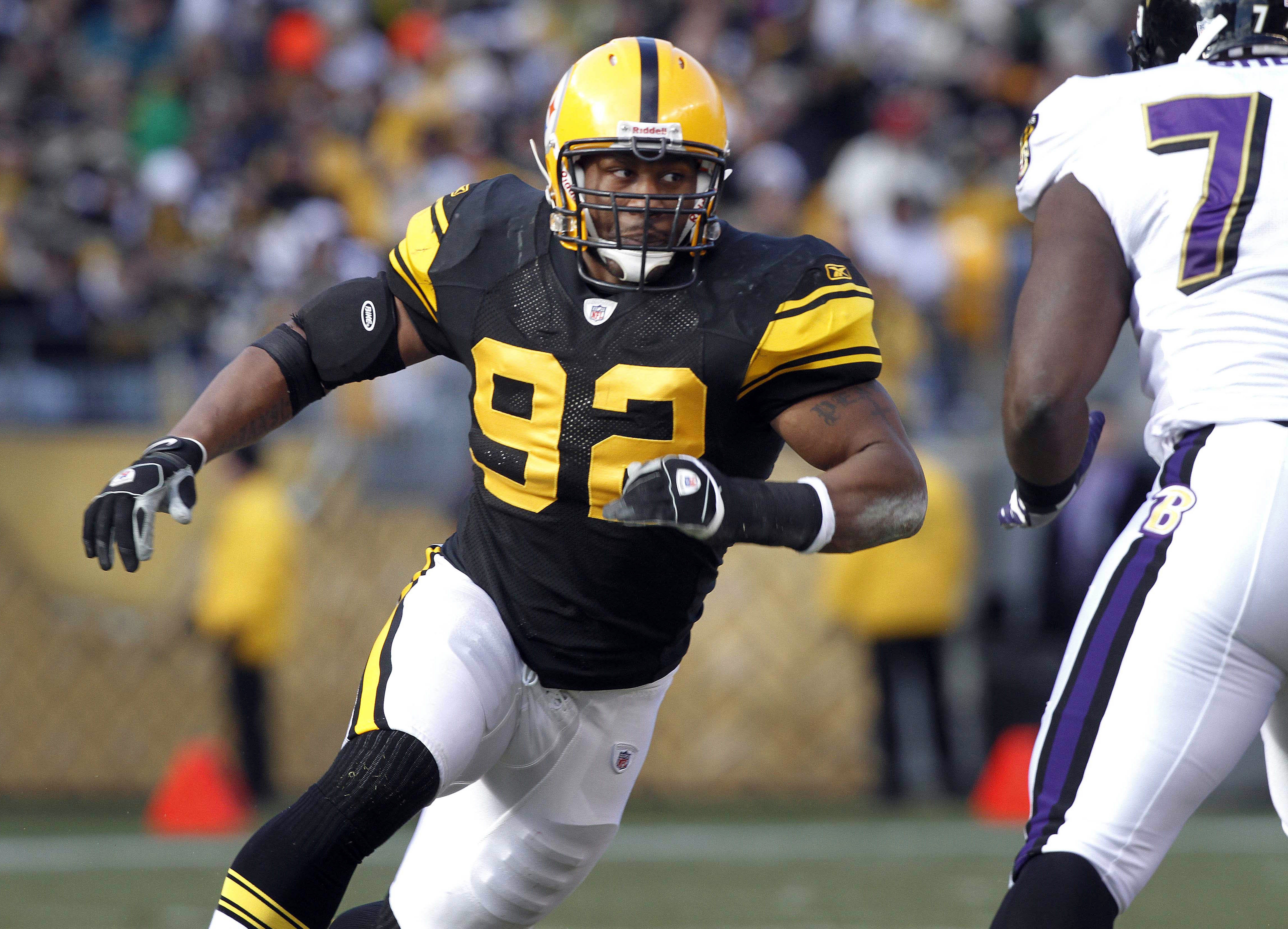 Depleted Steelers sign linebacker James Harrison