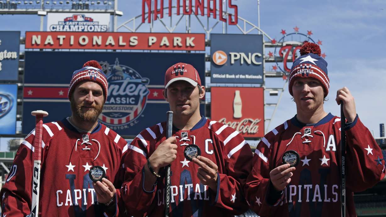 Ovechkin, Capitals unveil Winter Classic uniforms