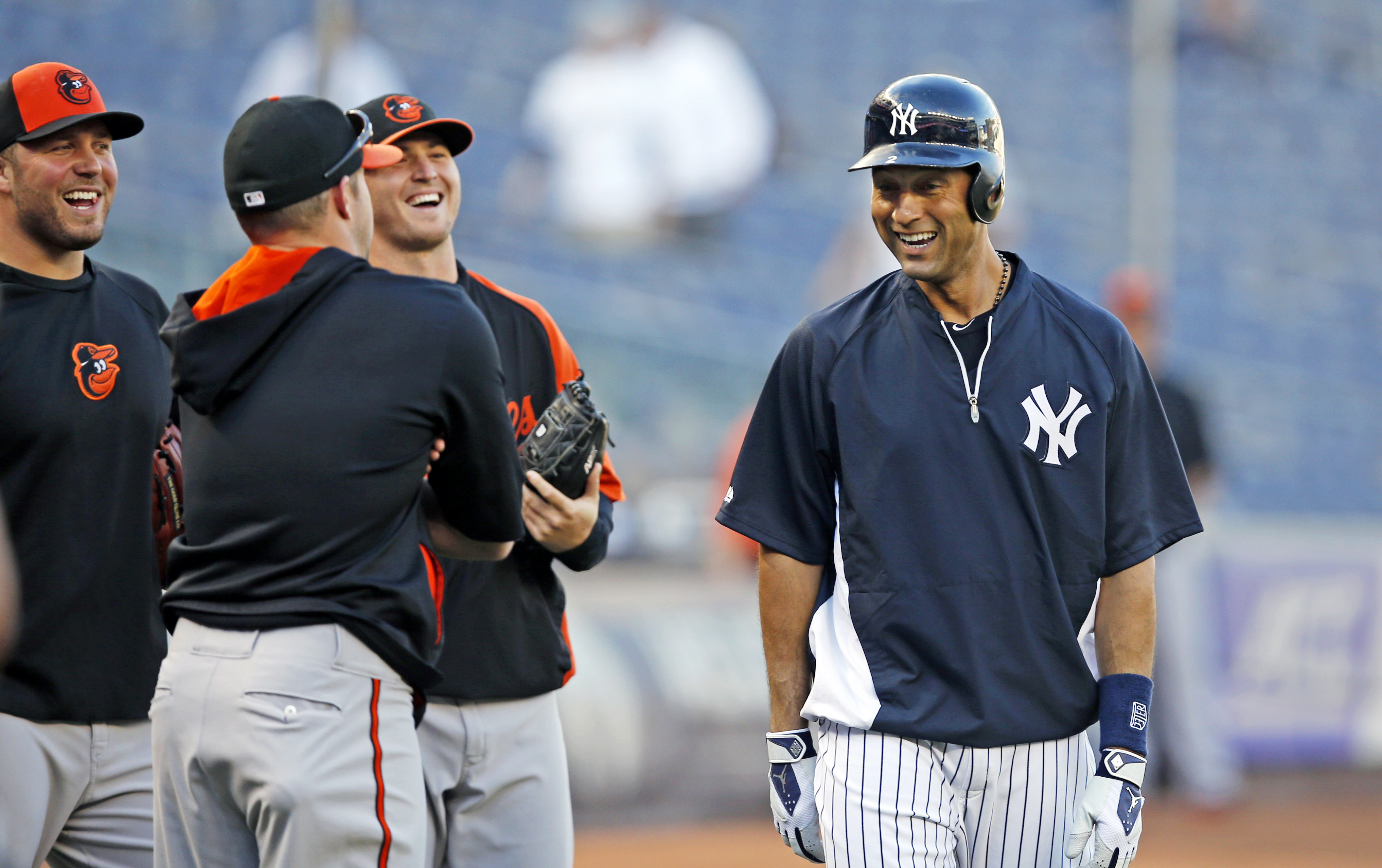 Will Derek Jeter's reign in the Bronx end in rain?