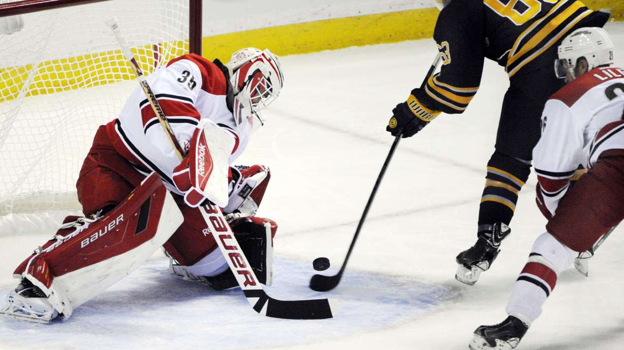 Sabres' G Enroth blanks Hurricanes 2-0