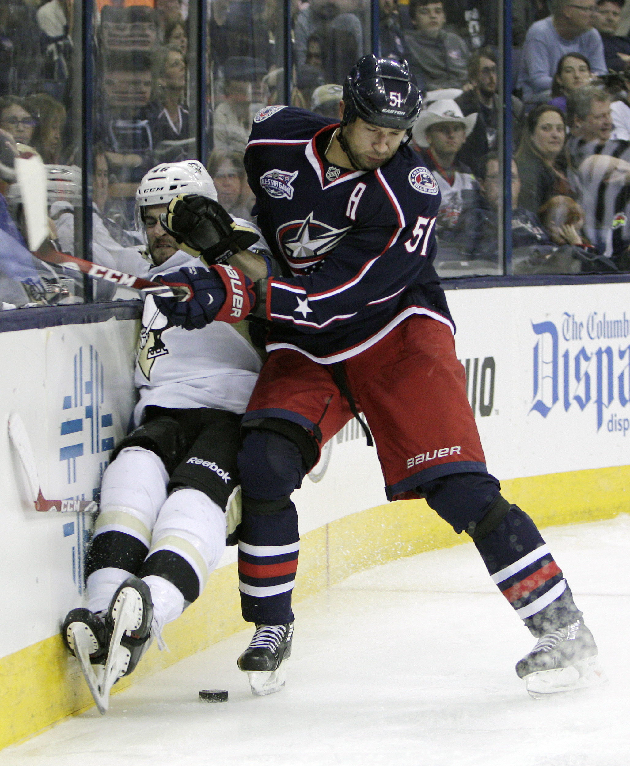 Blue Jackets make 42 saves in shutout of Penguins