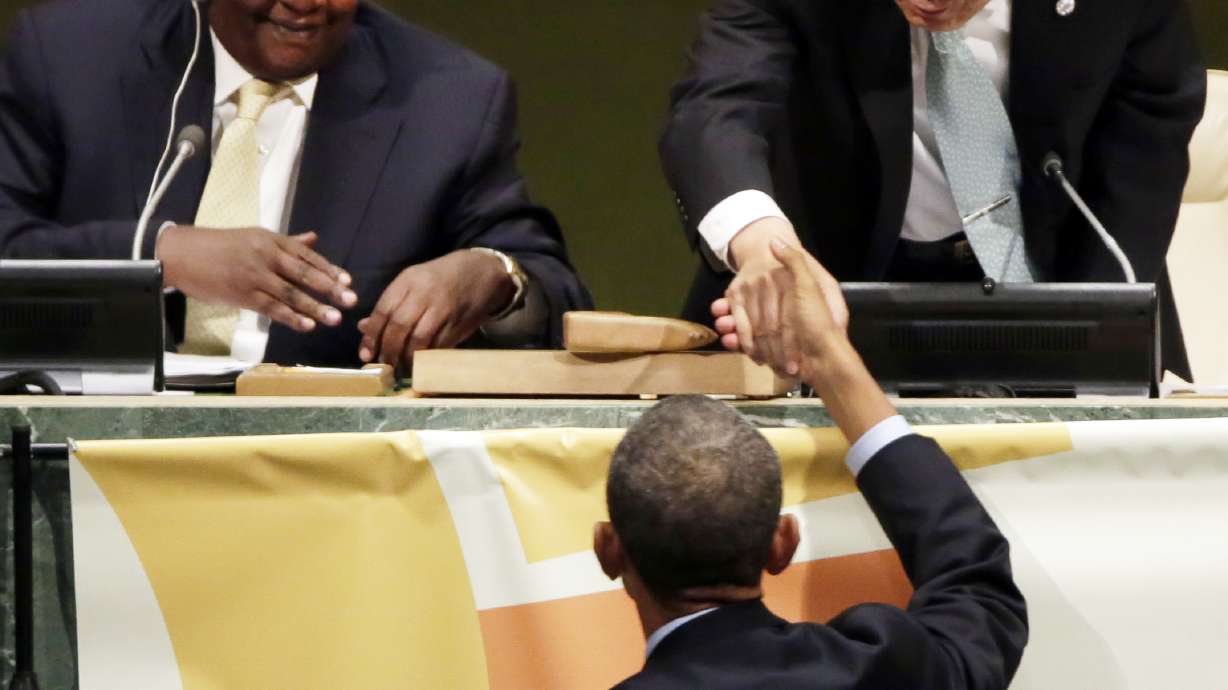 Obama urges world to follow US lead on climate