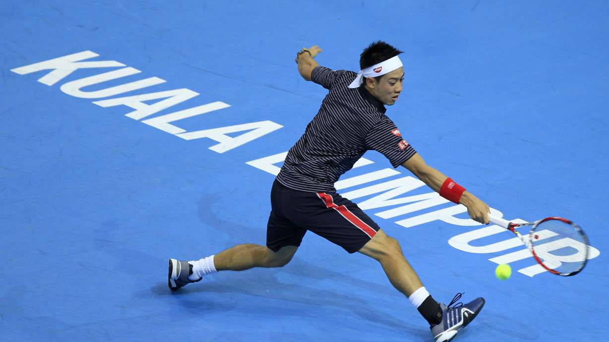 Nishikori reaches quarterfinals of Malaysian Open