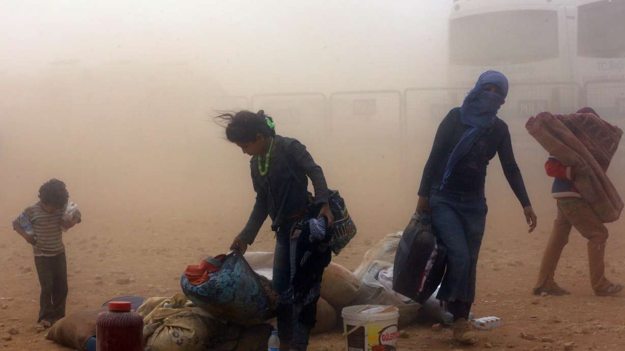 Kurds accuse Turkey of backing IS militants