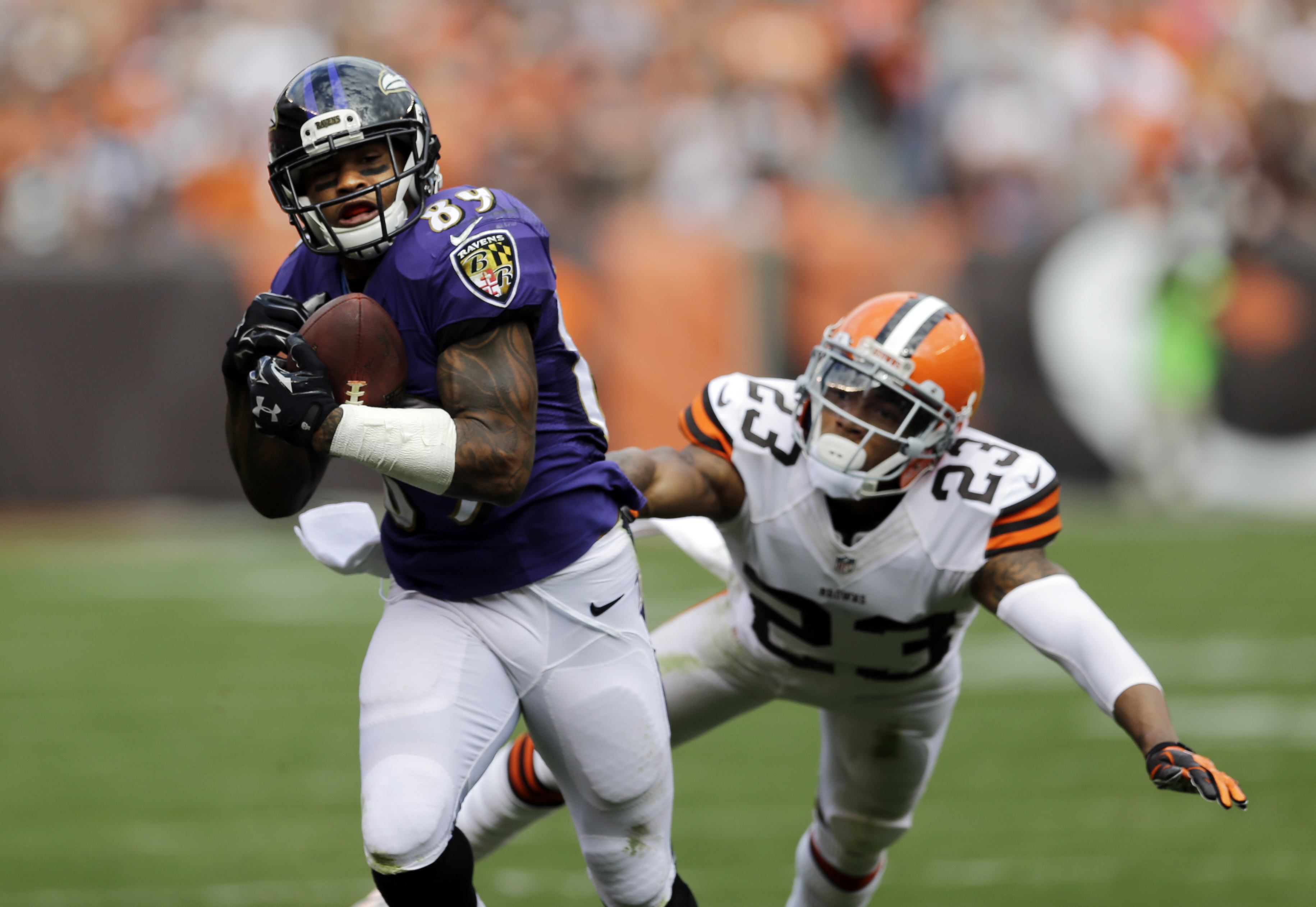 Payback time: Ravens' Smith eager to face Panthers