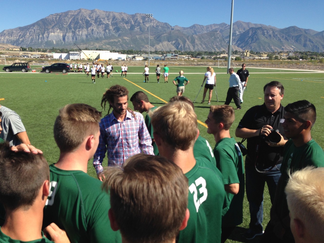 RSL captain new fan of UVU soccer