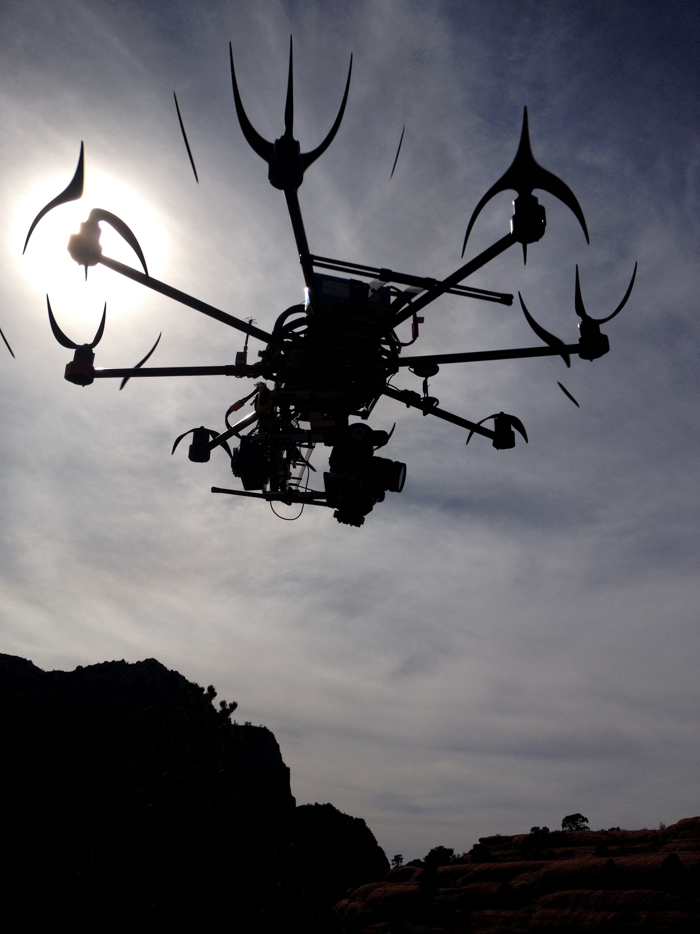 Correction: Movie Drones story