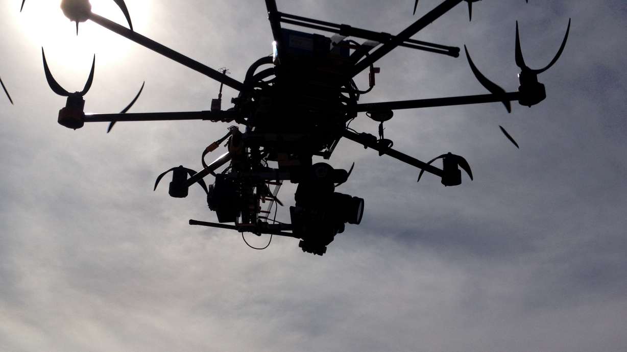 Correction: Movie Drones story