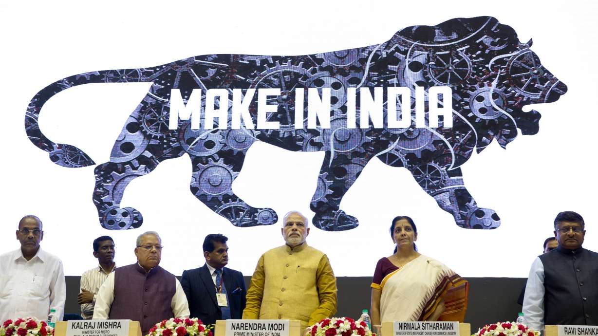 India launches campaign to boost manufacturing