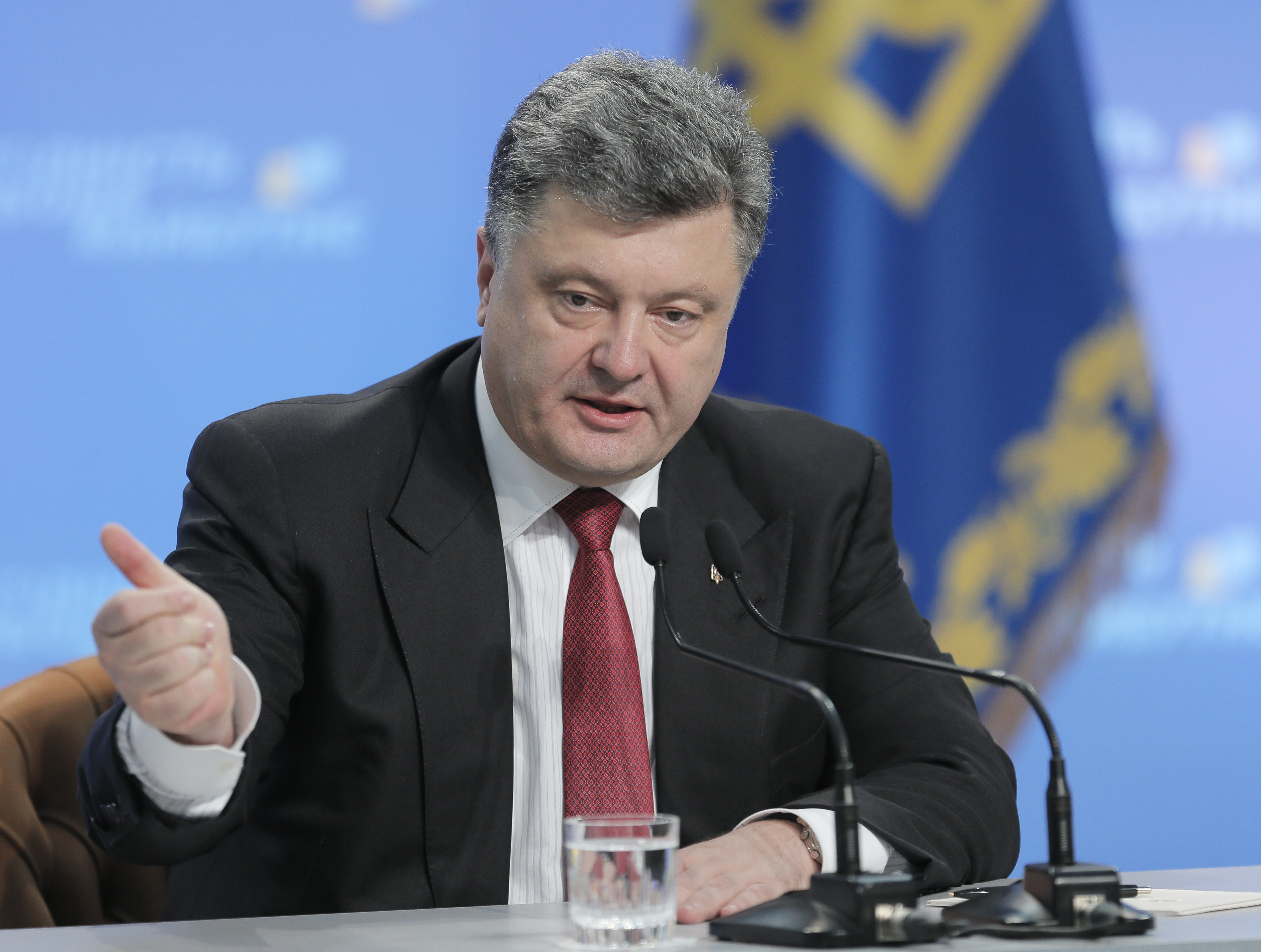 Ukraine president sure that peace is on the way