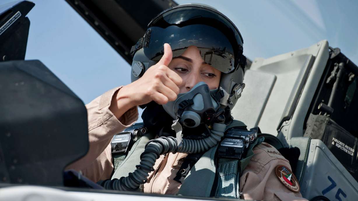 UAE's 1st female fighter pilot carried out strikes