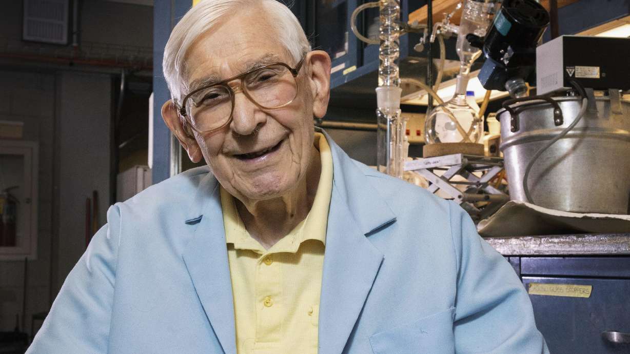 EXCHANGE: At age 99, professor continues research