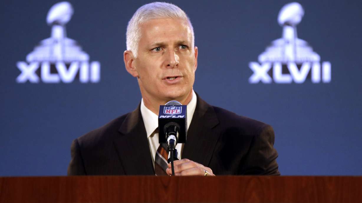 AP Source: Video addressed to NFL security chief