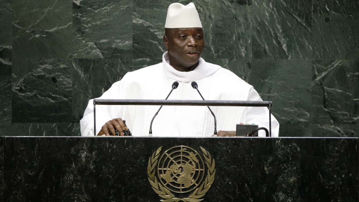 Gambia leader wants UN probe of migrant deaths