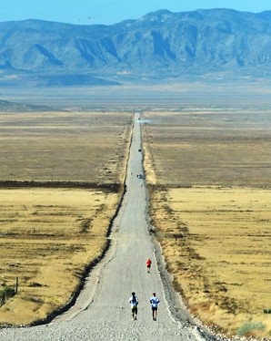 Runners brave the Pony Express 100.