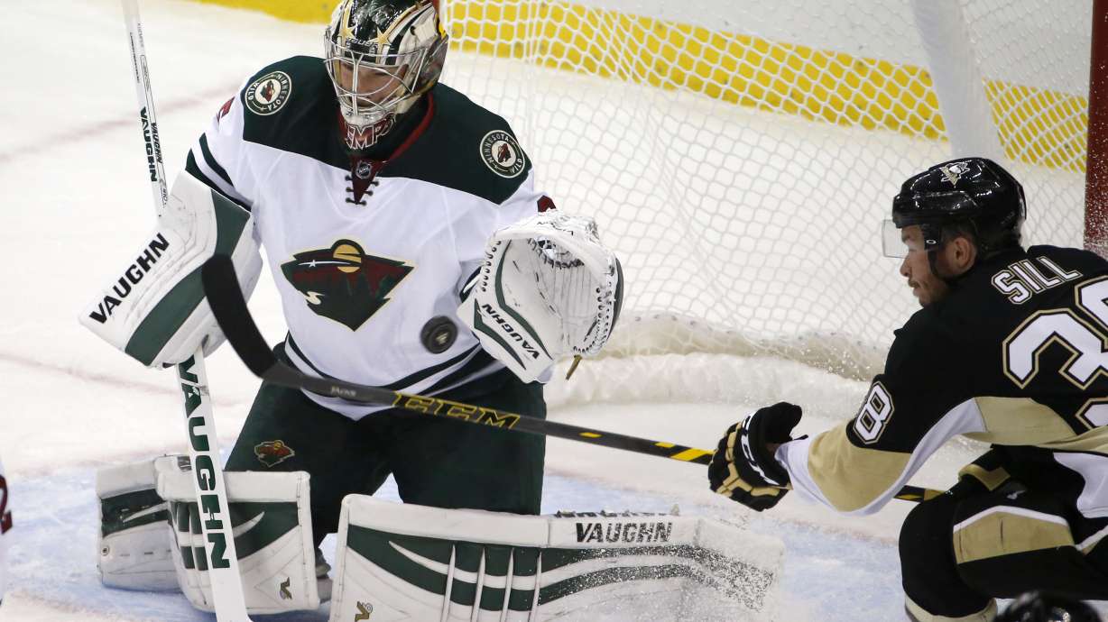 Sutter scores in OT, Penguins beat Wild 3-2