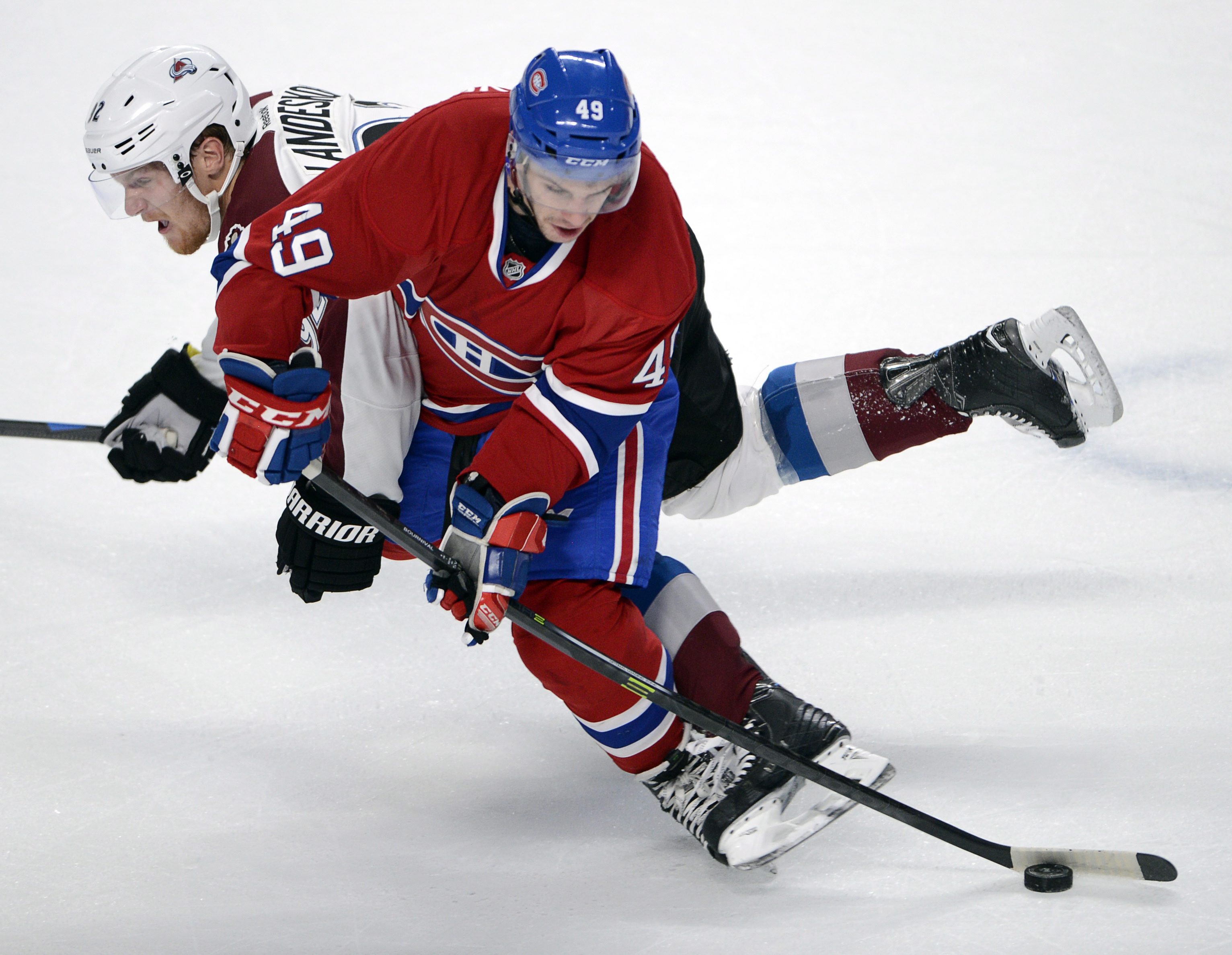 Galchenyuk scores in OT, Canadiens beat Avs 3-2