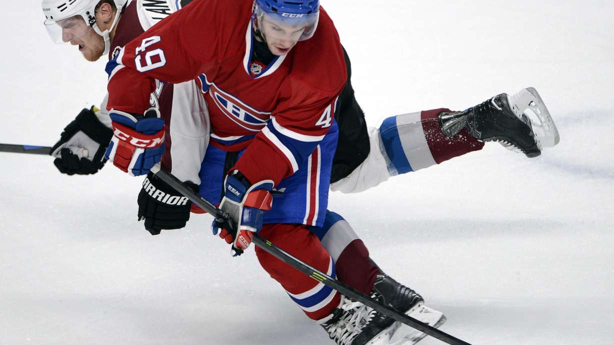 Galchenyuk scores in OT, Canadiens beat Avs 3-2