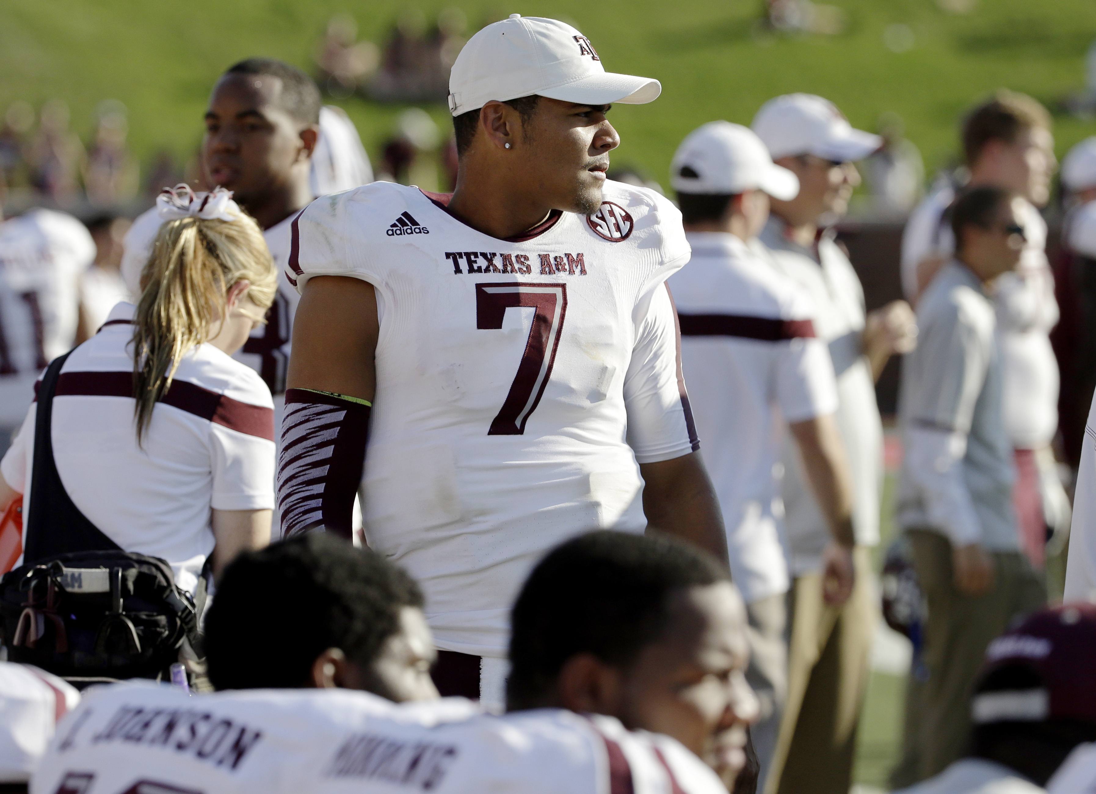 No. 6 Texas A&M, Arkansas score big different ways