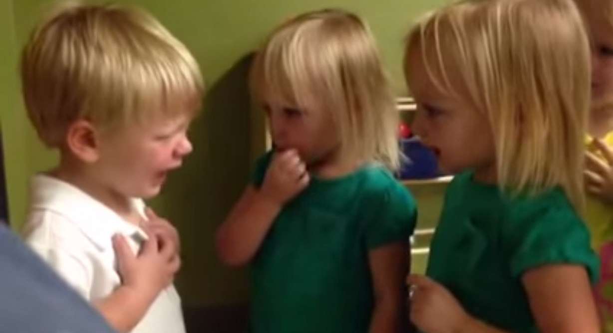 Have You Seen This? Kids will melt your heart during argument about rain
