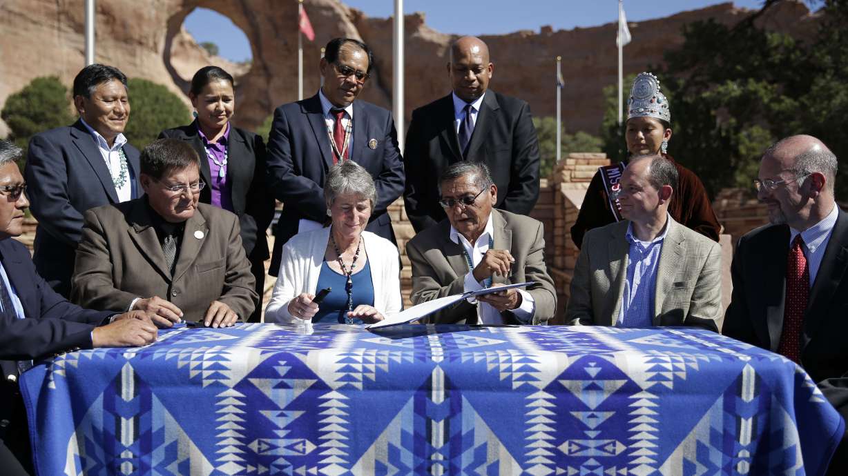 Landmark $554M US-Navajo settlement made official