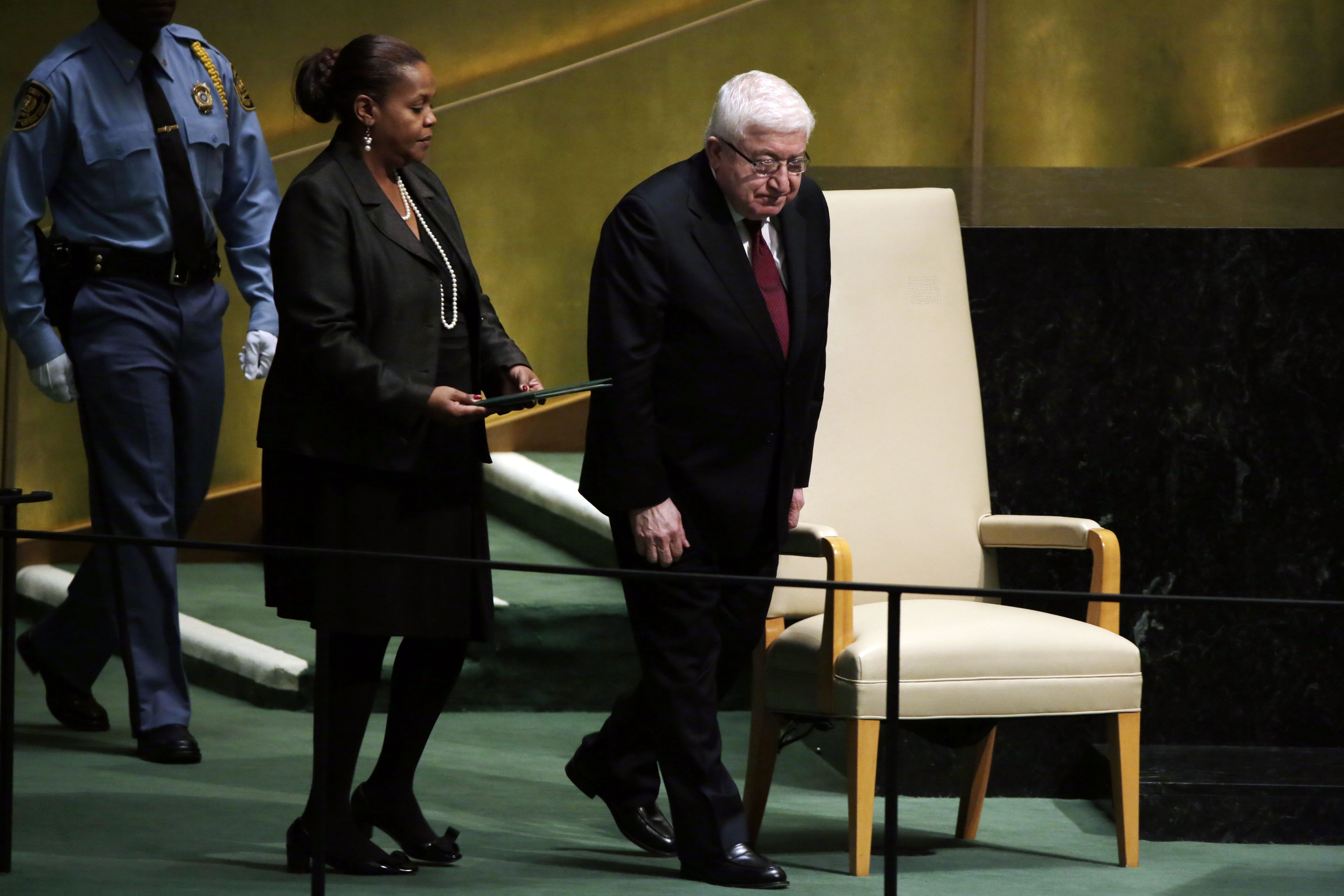 Iraqi leader calls for united front against IS