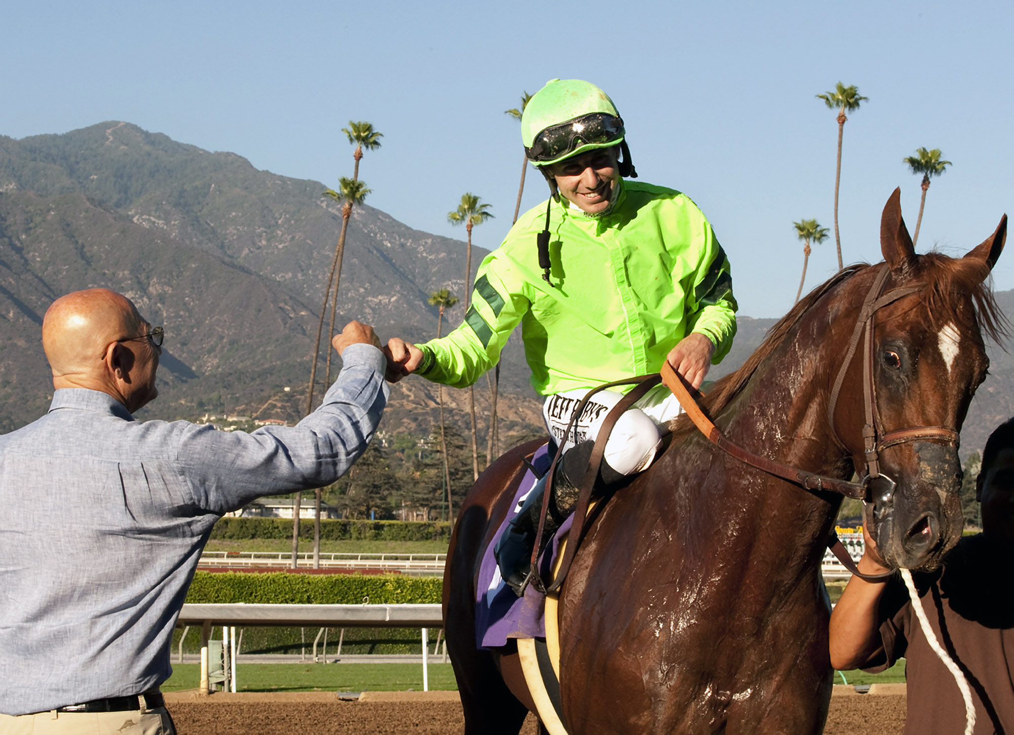 Home Run Kitten wins Eddie D. at Santa Anita