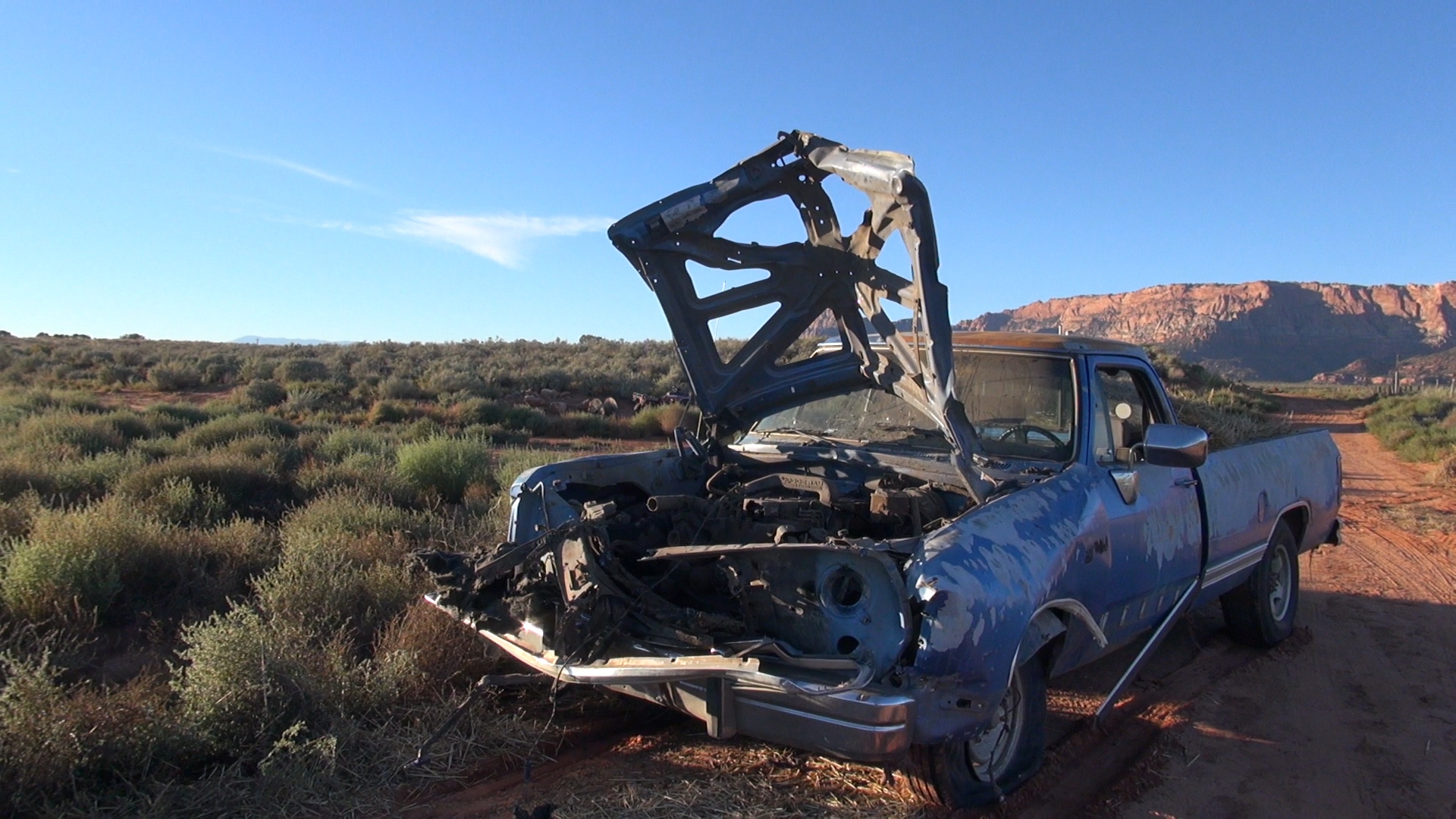 Explosion tears apart truck near Colorado City