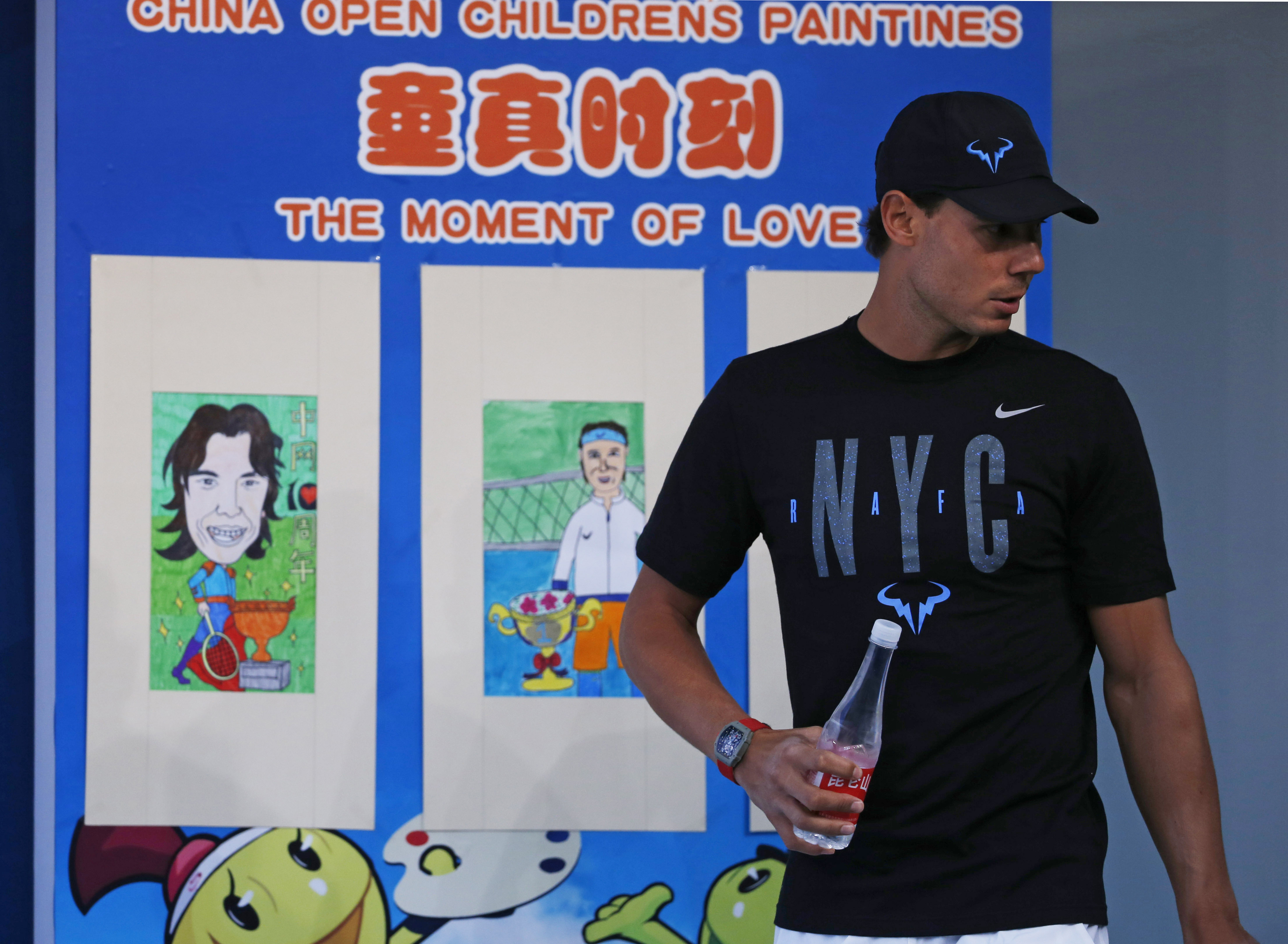 Nadal returns from wrist injury at China Open
