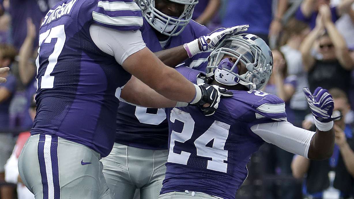 No. 25 K-State romps to 58-28 victory over UTEP
