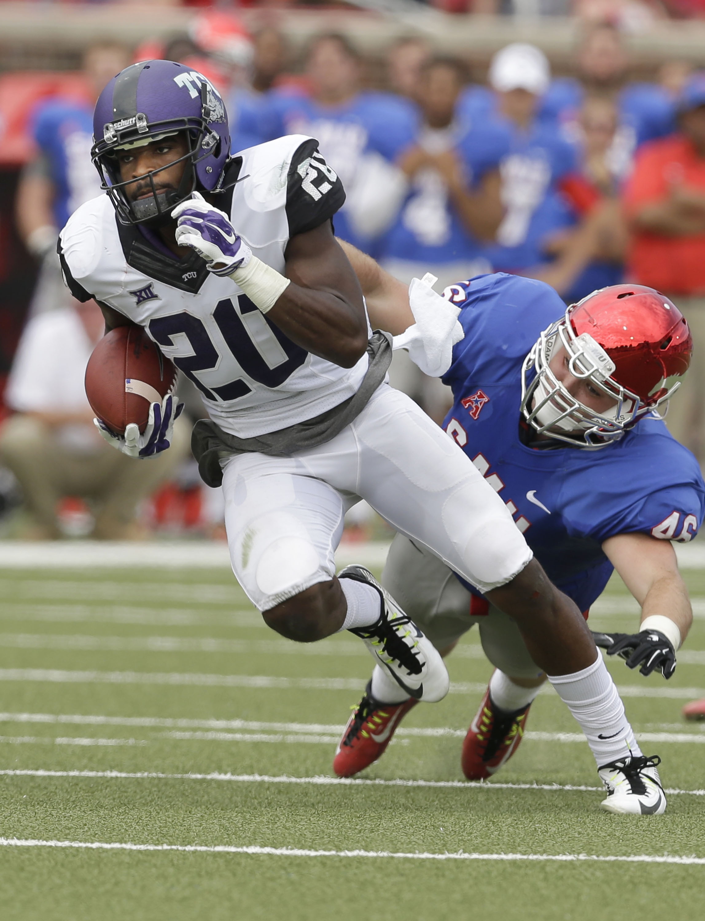TCU routs SMU 56-0